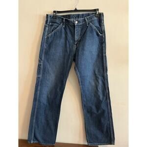 Signature by Levi Strauss & Co Gold Label Carpenter Jeans Mens Fit 34x32 Baggy